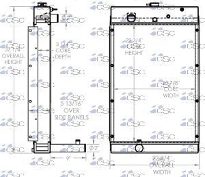 Vermeer Radiator 137RA001
