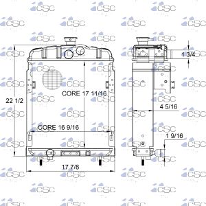 International Radiator 139RA037