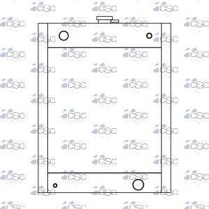 CSC Radiator 140RA028AL