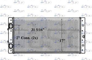 Bluebird Radiator 201RA034