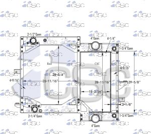 Gillig Radiator 206RA090A-BWF