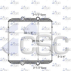 Nova Transit Coach Radiator 211RA0137