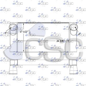 Orion Charge Air Cooler 214CA5169