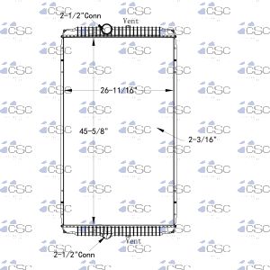 Spartan Radiator 215RA501