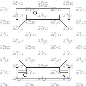 CSC Radiator 300RA008AL