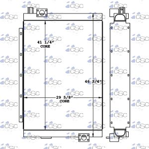 Atlas Copco Oil Cooler 301OC001