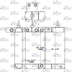 Caterpillar Oil Cooler 315OC012