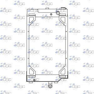 Caterpillar Radiator 315RA007