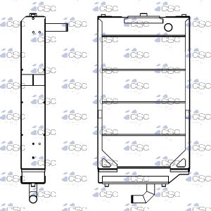 Caterpillar Radiator 315RA936
