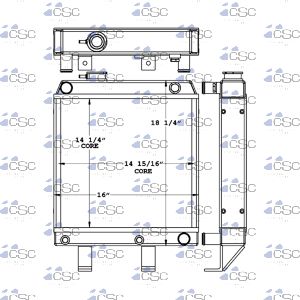Wacker Neuson Radiator 316RA001