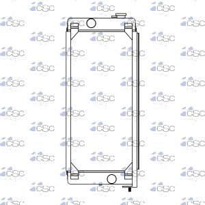 John Deere Radiator 343RA020AL