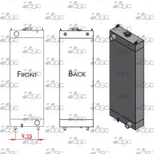 Kobelco Radiator 349RA003