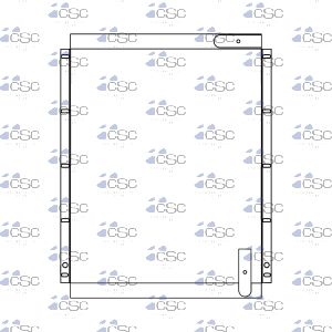 Link Belt Oil Cooler 353OC001