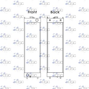 Komatsu Radiator 355RA004AL