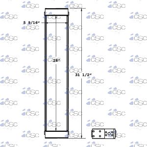Volvo Oil Cooler 375OC004