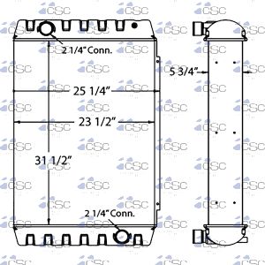 Volvo Radiator 375RA338