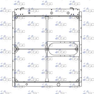 Caterpillar Radiator 401RA711
