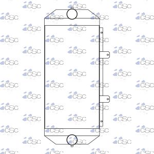 Cummins Onan Charge Air Cooler 403CA219