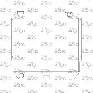 Cummins Onan Radiator 403RA205
