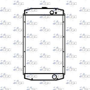Cummins Onan Radiator 403RA214