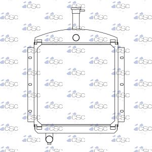 Cummins Onan Radiator 403RA226
