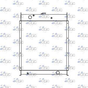 Cummins Onan Radiator 403RA410