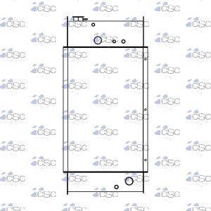 Cummins Onan Radiator 403RA417B