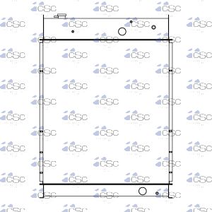 Cummins Onan Radiator 403RA423