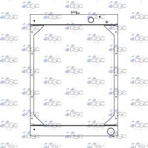 Cummins Onan Radiator 403RA424