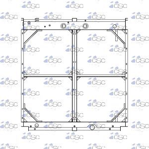 Cummins Onan Radiator 403RA901