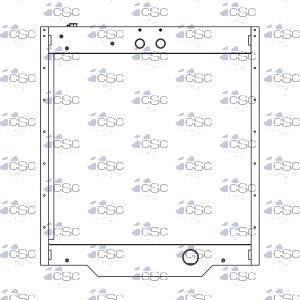 Cummins Onan Radiator 403RA902