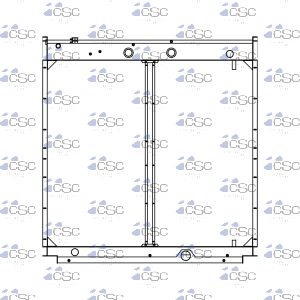 Cummins Onan Radiator 403RA911