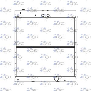 Cummins Onan Radiator 403RA919