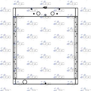 Cummins Onan Radiator 403RA932
