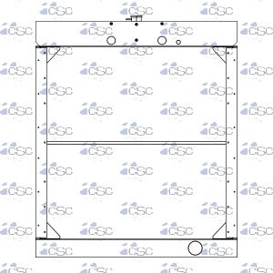Cummins Onan Radiator 403RA936