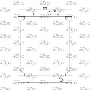 Cummins Onan Radiator 403RA415