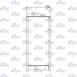 Cummins Onan Radiator 403RA425