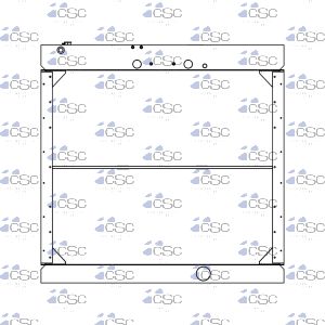 Cummins Onan Radiator 403RA918C