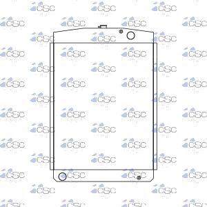 Detroit Diesel Radiator 405RA001