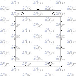 Detroit Diesel Radiator 405RA002