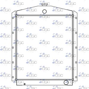 Detroit Diesel Radiator 405RA004
