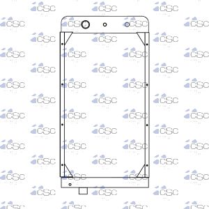 Detroit Diesel Radiator 405RA006