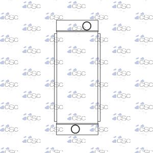 John Deere Aftercooler 407RA010A