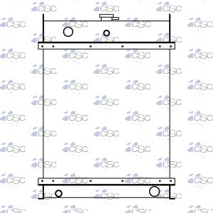 John Deere Radiator 407RA020