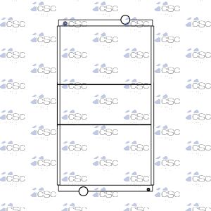Kohler Radiator 411RA016B