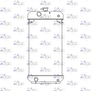 Kohler Radiator 411RA017B