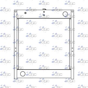 Kohler Generator Radiator 411RA309M