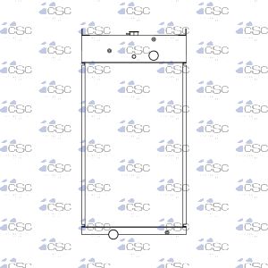 Kohler Generator Radiator 411RA310