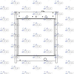 Kohler Generator Radiator 411RA316