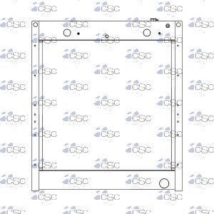 Kohler Generator Radiator 411RA318